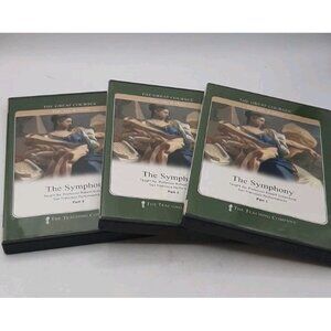 Vintage The Great Courses Fine Arts & Music The Symphony Part 1 to 3 DVDs